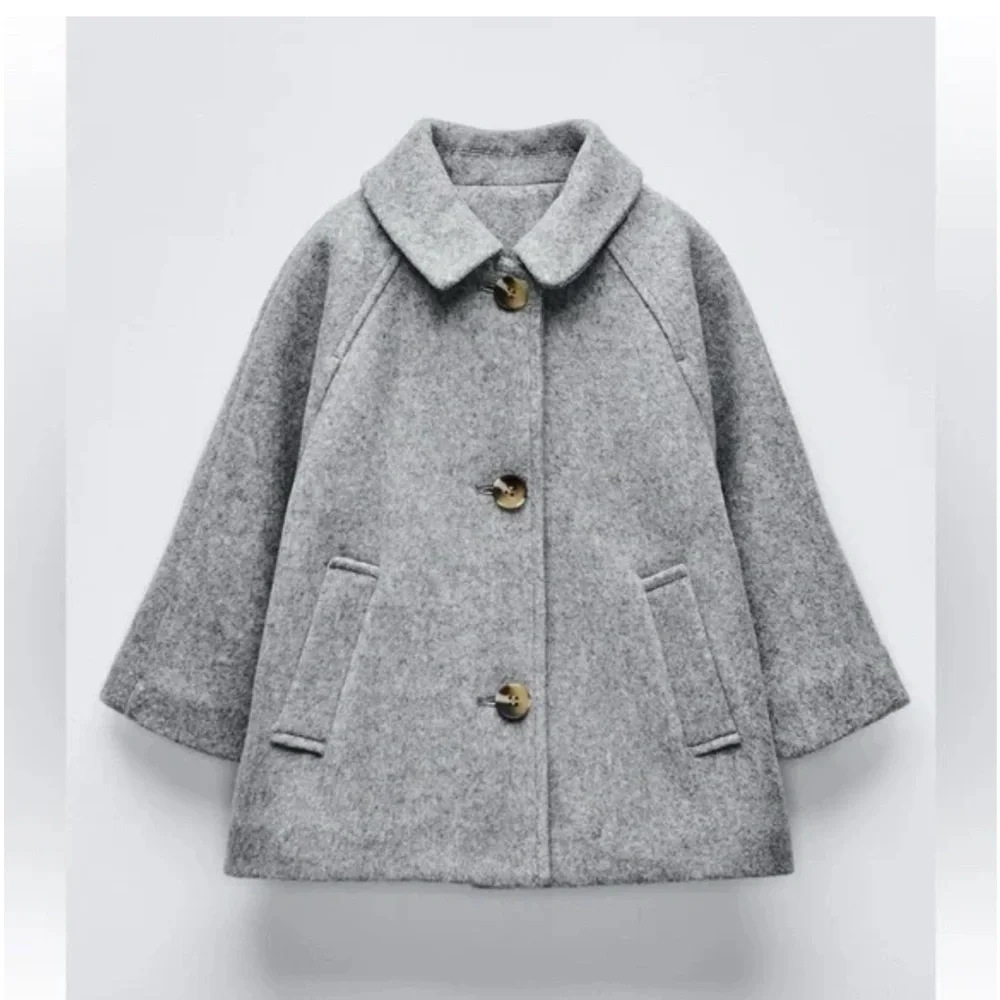 Zara Kids‎ Gray Pea Coat